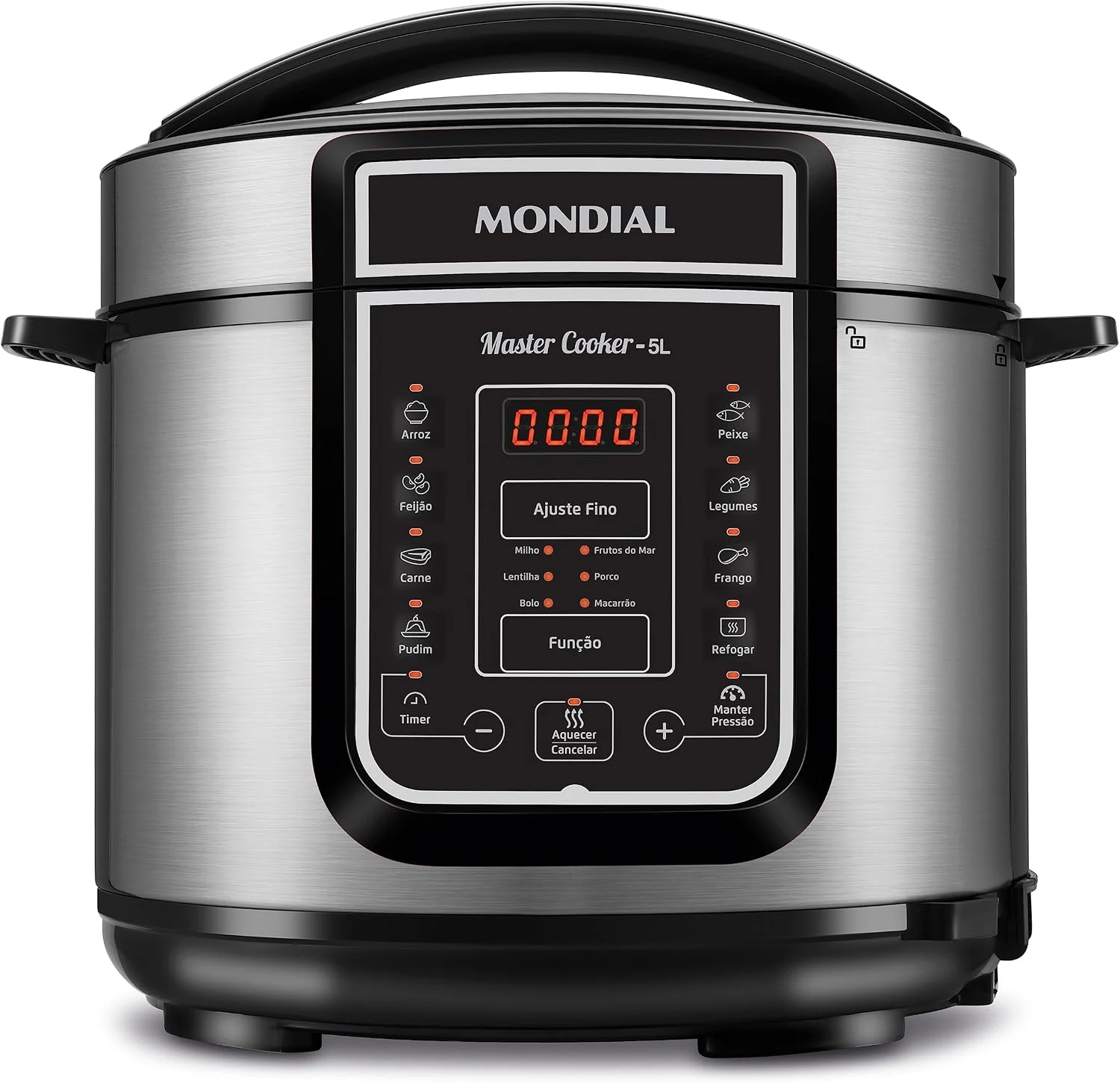Panela de Pressão Elétrica 5 Litros Digital Master Cooker Mondial 900W
